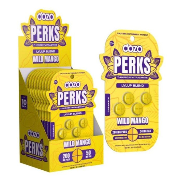 DOZO Perks 7 Hydroxy Tablets Chewable 50MG