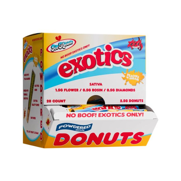 Ice Kream Exotics Donut THCA Pre Roll Hash Hole 2.5G