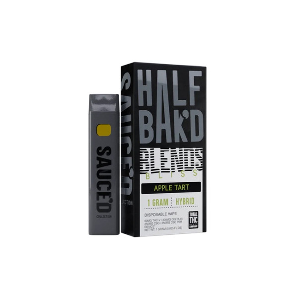 Half Bak'D Blends Disposable Vape 1G
