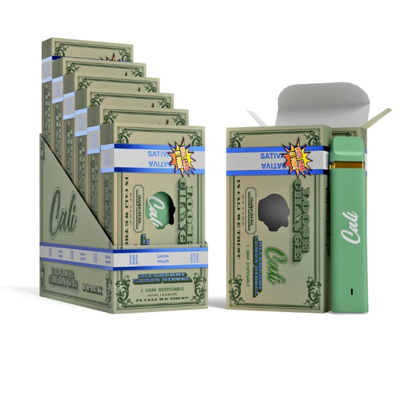 Cali Extrax Loose Change THCP Disposable Vape Live Rosin 1G Blueberry Lemon Diesel