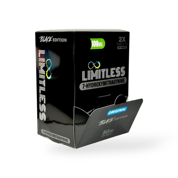 Limitless Black Edition 7 Hydroxy Tablets 50MG Original