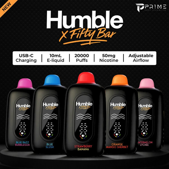 Humble x Fifty Bar 20K Vape Flavors