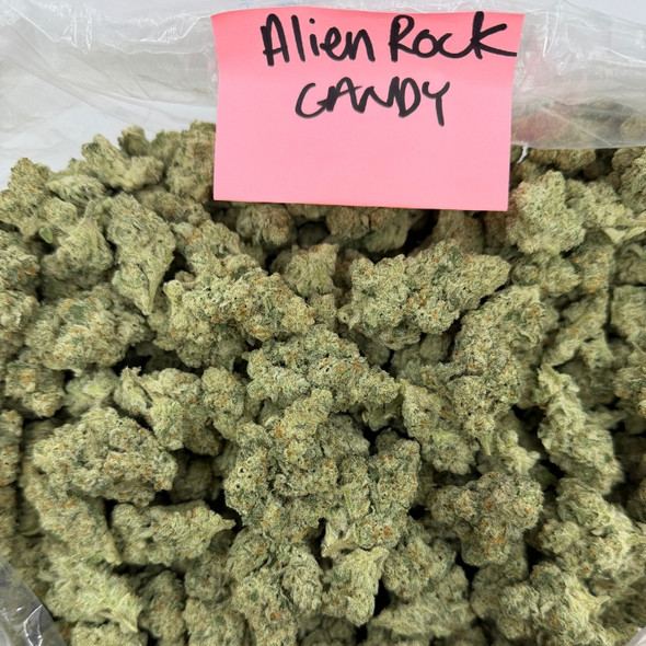 Bulk Exotics THCA Flower Alien Rock Candy / Indica