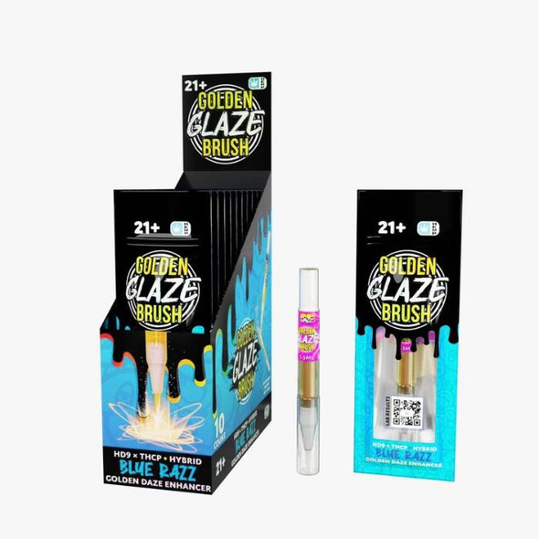 Golden Daze THCP Brush Blue Razz - Hybrid
