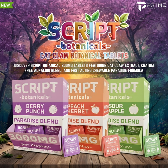 Script Cat Claw Botanical Tablets 3000MG