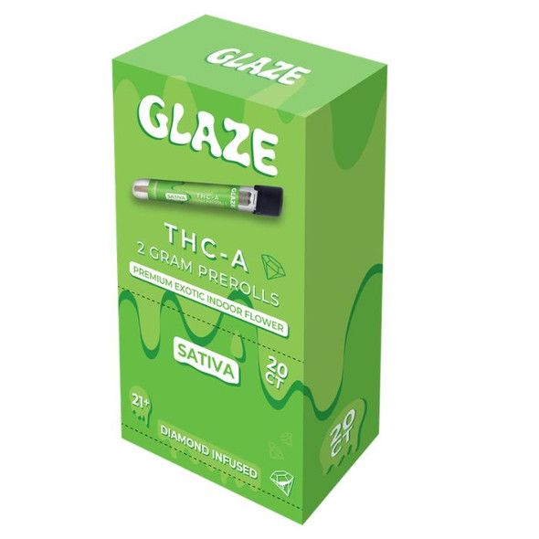 Glaze THCA Pre Rolls 2G Electric Ivy