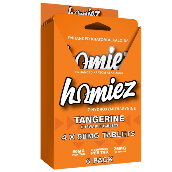 Homiez 7 Hydroxy Tablets Pills 200MG Orange