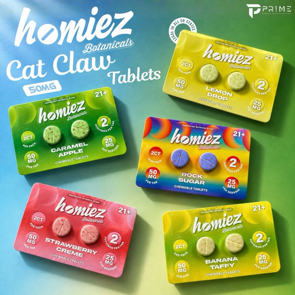 Homiez Botanical Cat Claw Tablets 50MG
