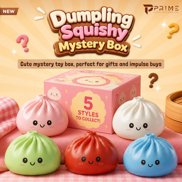 Dumpling Squishy Mystery Box features