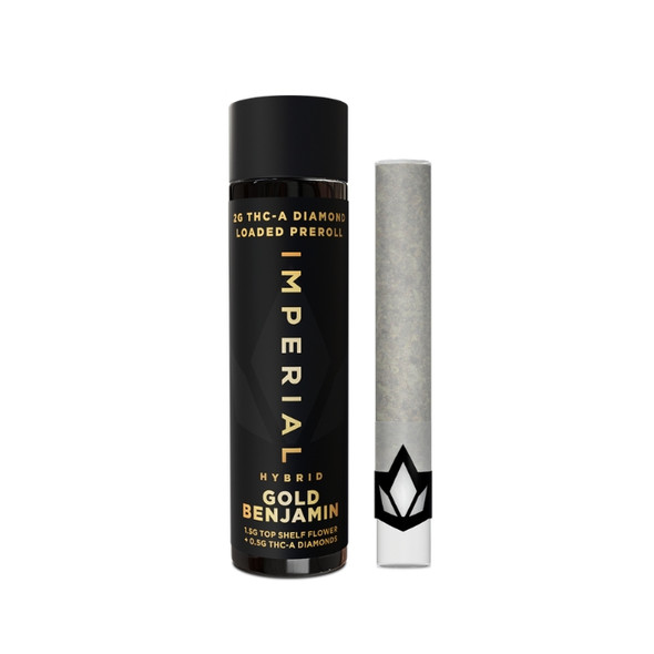 Sativa - Gold Benjamin - Imperial Loaded THCA Pre Rolls Diamond 2G