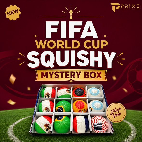 FIFA World Cup Edition Dumpling Squishy Mystery Box