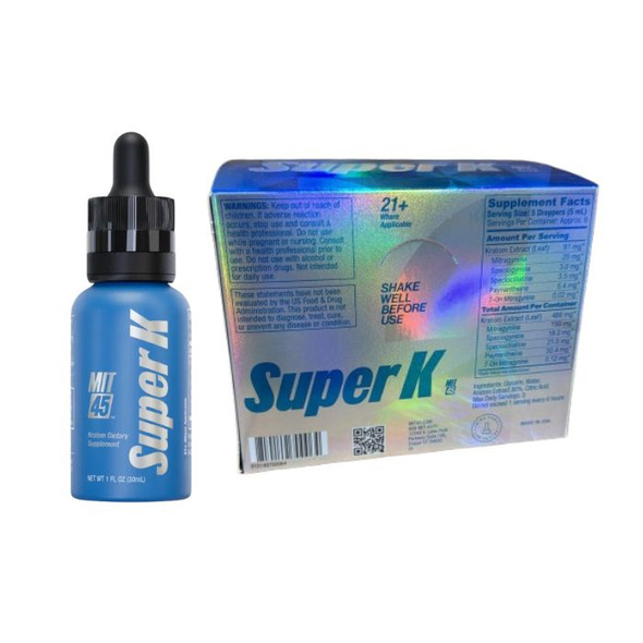 MIT45 Super K Kratom Shot Back