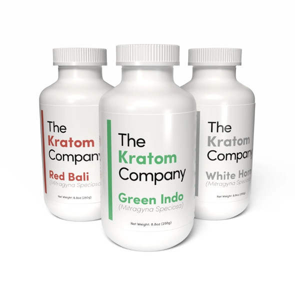 The Kratom Company Kratom Capsules 500ct Liquid Flavors
