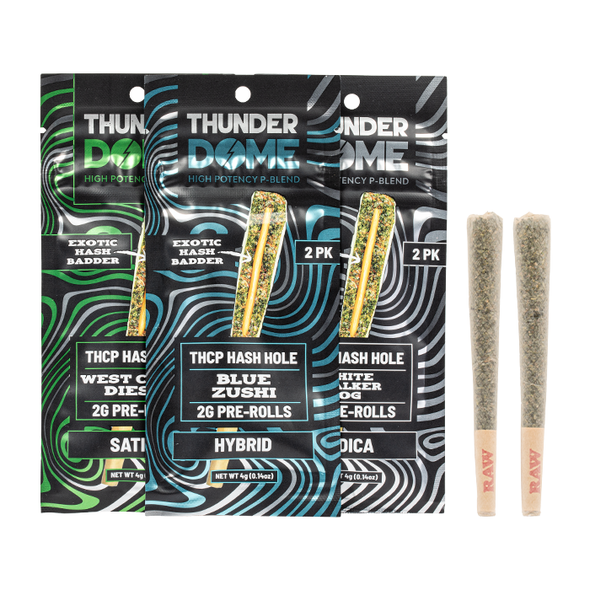 Thunder Dome THCP Pre Rolls Hash Hole 4G