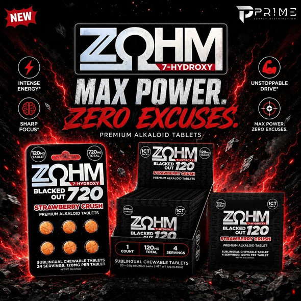 ZOHM 7 Hydroxy Tablets 120MG Features