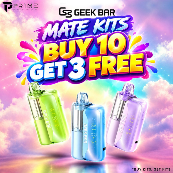 Geek Bar Mate 60K Vape Kit Texas Compliant Buy 10 Get 3 Free