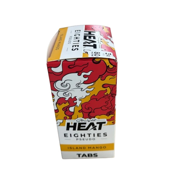 Straight Heat Eighties Pseudo Tablets 240MG front Island Mango