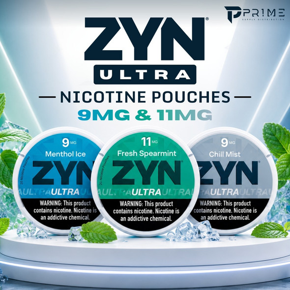 ZYN Ultra Nicotine Pouches Flavors features