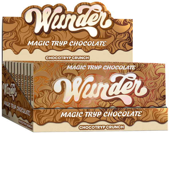 Wunder Magic Tryp Mushroom Chocolate Bars