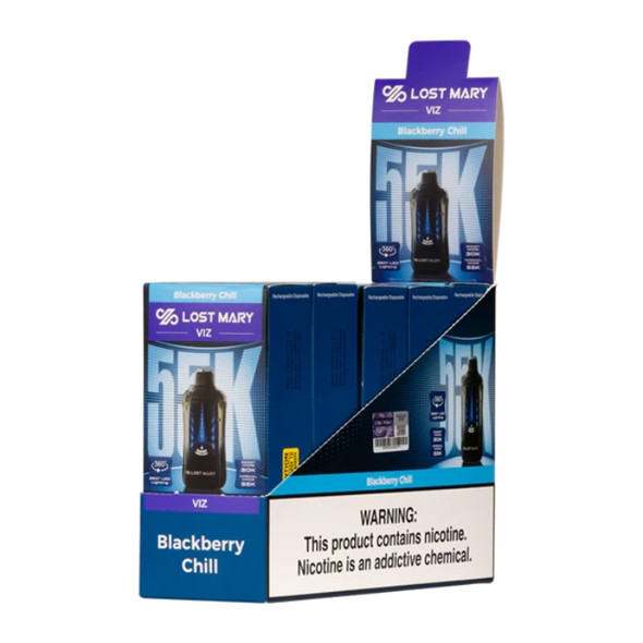 Lost Mary VIZ 55K Disposable Vape Blackberry Chill