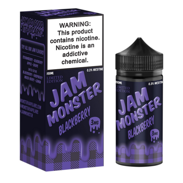 Jam Monster Tobacco Free Nicotine E-Liquid 100ML