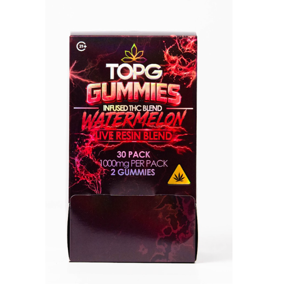 Top G Live Resin Blend Gummies