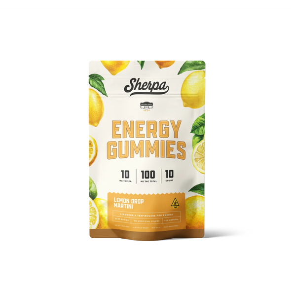 Sherpa Gummies Lemon Drop Martini 10MG