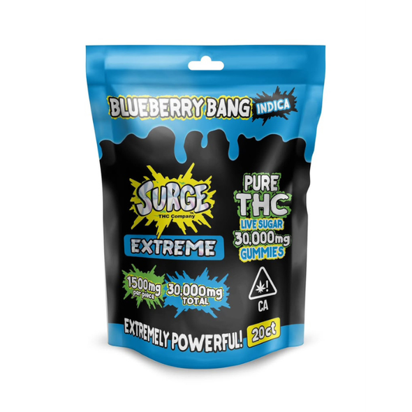 Surge Blueberry Bang Indica 1500MG