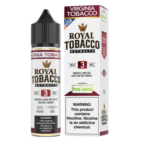 Royal Tobacco Extract E Liquids by Pod Juice