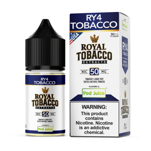 Royal Tobacco Extract Nicotine Salts by Pod Juice