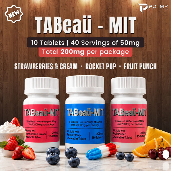 TABeau Mitragynine Tablets 200MG Features