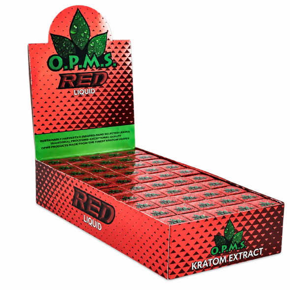 OPMS Red Kratom Extract Liquid Shots