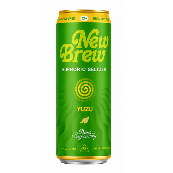 New Brew Euphoric Seltzer - Yuzu