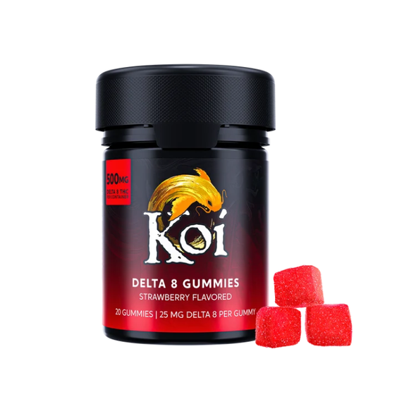 Koi Delta 8 Gummies 25MG - Strawberry