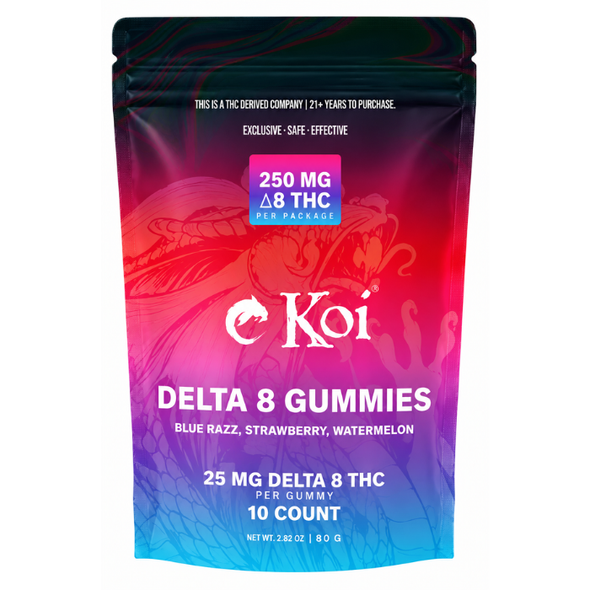 Koi Delta 8 Gummies Assorted 25MG