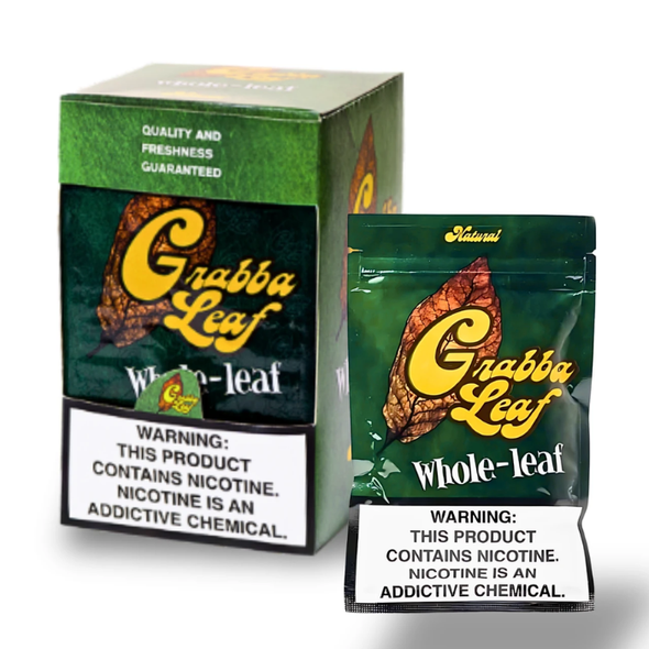 Grabba Leaf Whole Leaf Tobacco Wrap - Natural