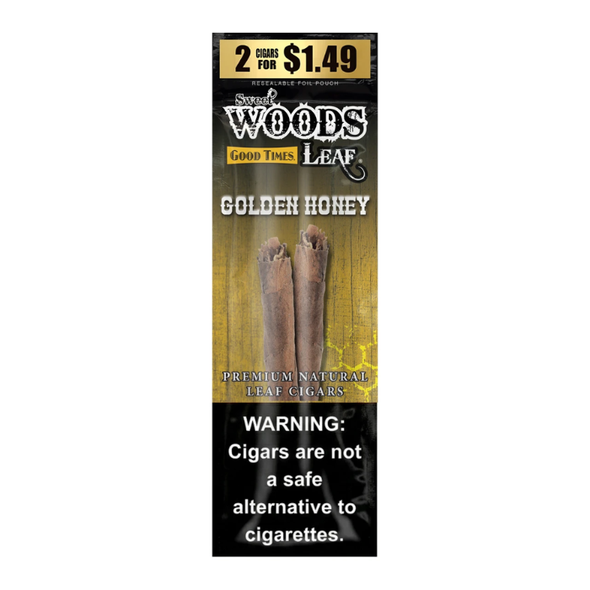 Good Times - Sweet Woods Cigar Wraps 2ct Display of 15