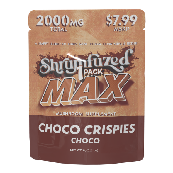 Shrumfuzed Max Chocolate Mushroom 2000MG Lion Mane - Choco Crispies
