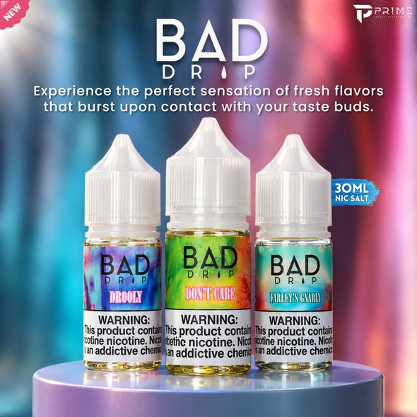 Bad Drip Nicotine Salts flavors Features