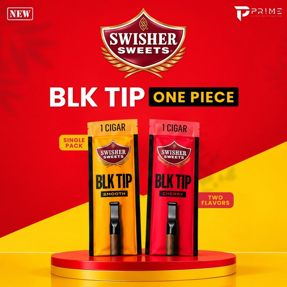 Swisher Sweets BLK TIP One Piece flavors Features