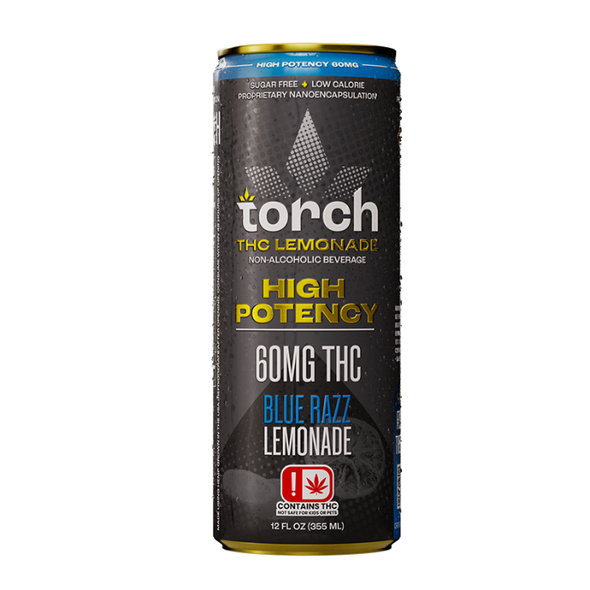 Torch THC Drink 60MG - Blue Razz Lemonade