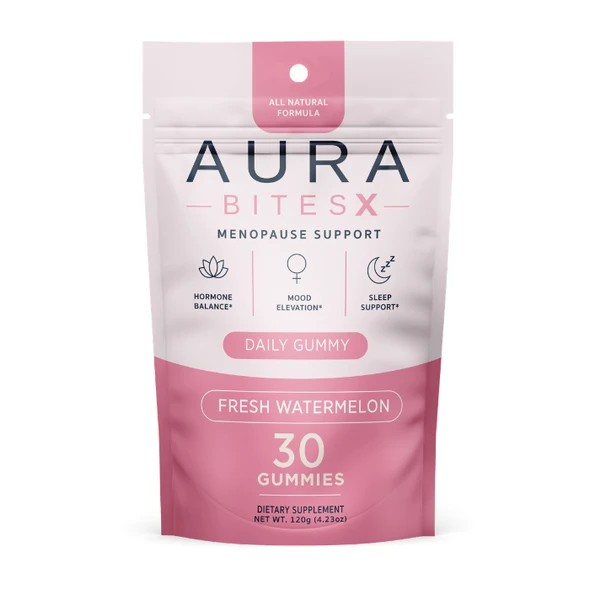 Aura Bites X Menopause Support Gummies