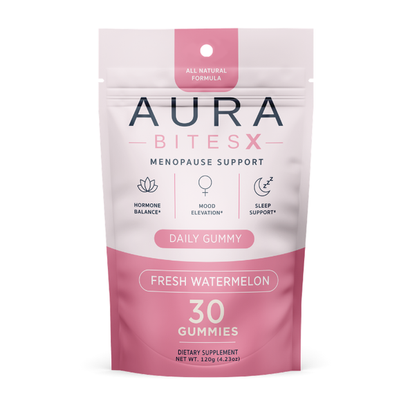 Aura Bites X Menopause Support Gummies