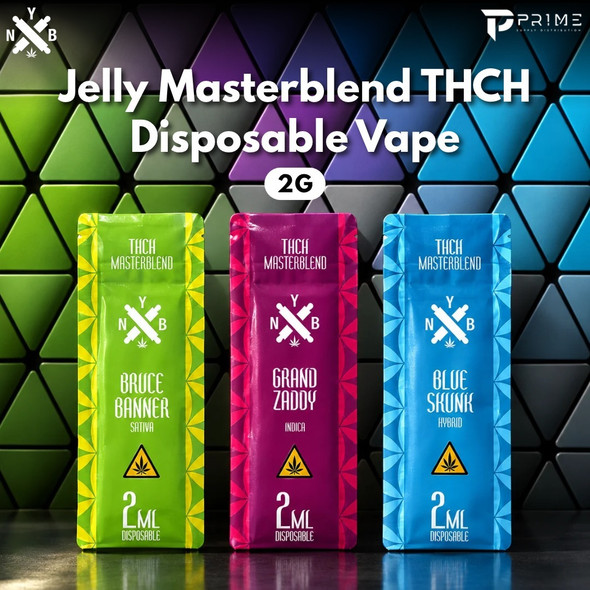 Jelly Masterblend THCH Disposable Vape 2G Features