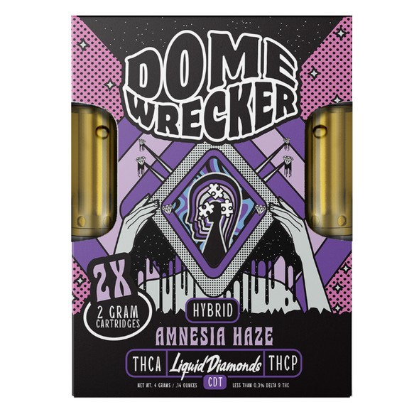 Domewrecker Liquid Diamond Carts 4G - Amnseia Haze