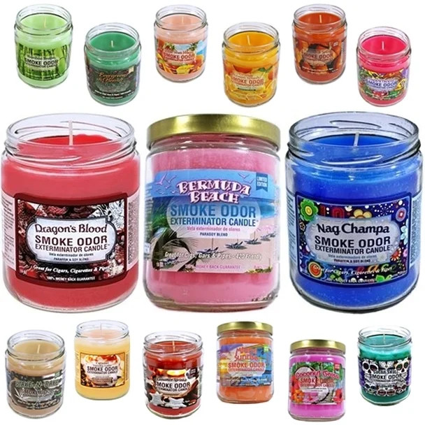 Smoke Odor Exterminator Candles 13OZ JARS