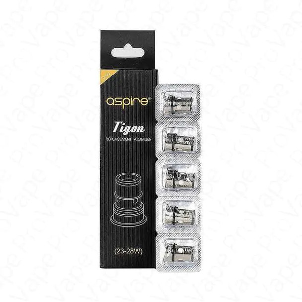 Explore the world of vaping perfection with Aspire Tigon Replacement Coils (5-Pack).