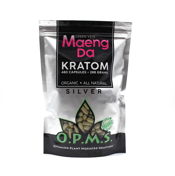 Green Vein Maeng Da:
Green Vein Maeng Da, prominently featured in the OPMS Silver Kratom collection, stands out for its well-balanced profile, offering a harmonious blend of energy and serenity. This strain is revered for its ability to enhance focus and provide a subtle boost in vitality, making it a preferred choice for those seeking to elevate their day without overwhelming intensity. The careful processing of the 1x extract ensures that the natural essence and potency of the Kratom leaf are preserved, delivering consistent quality and a truly premium Kratom experience in every capsule.