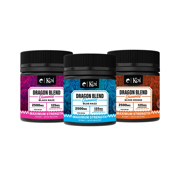 KOI Dragon Blend Gummies 2500MG