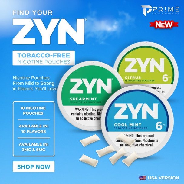 ZYN Nicotine Pouches Wholesale